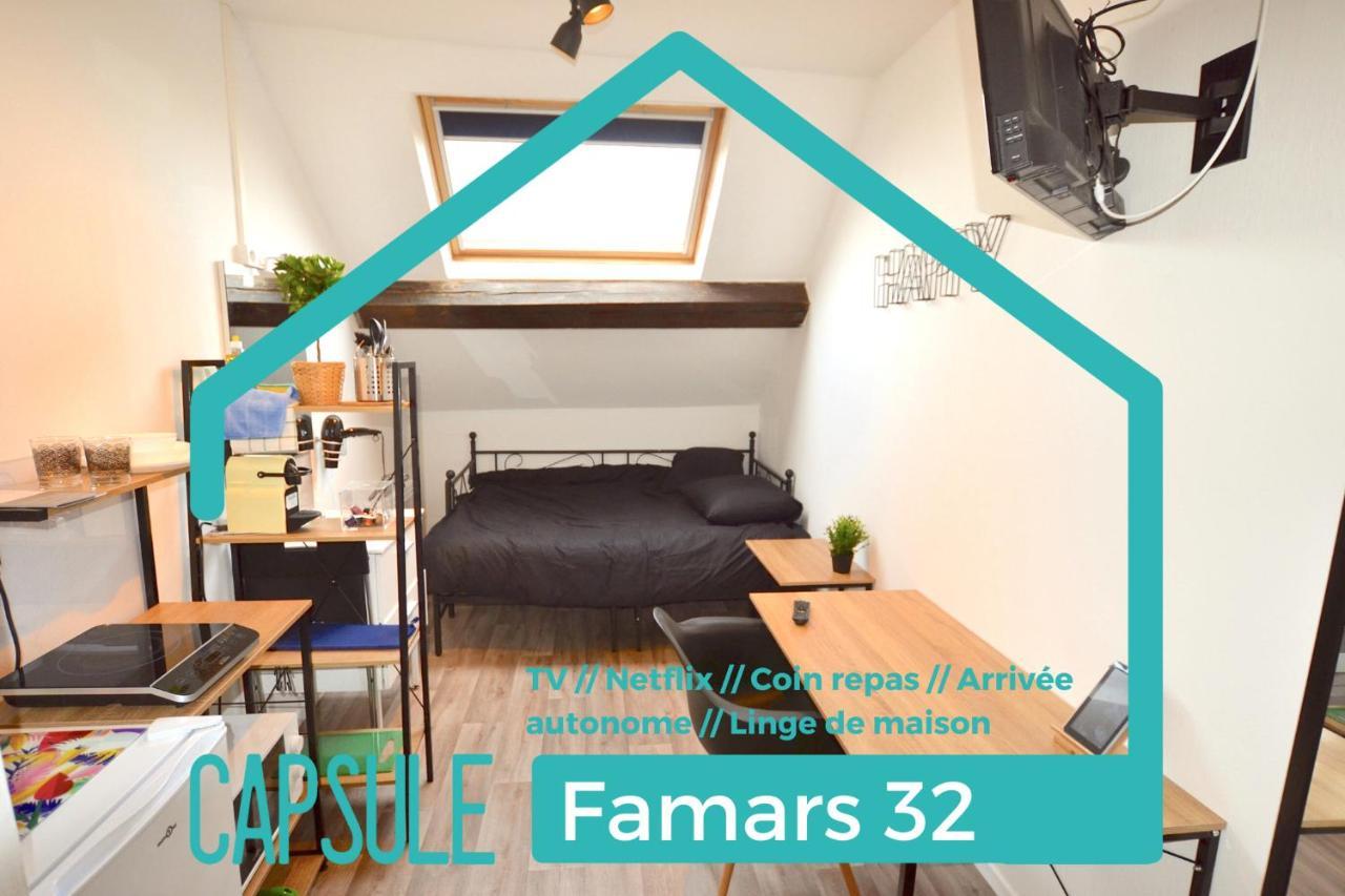 Hotel Capsule Valenciennes à Famars Extérieur photo