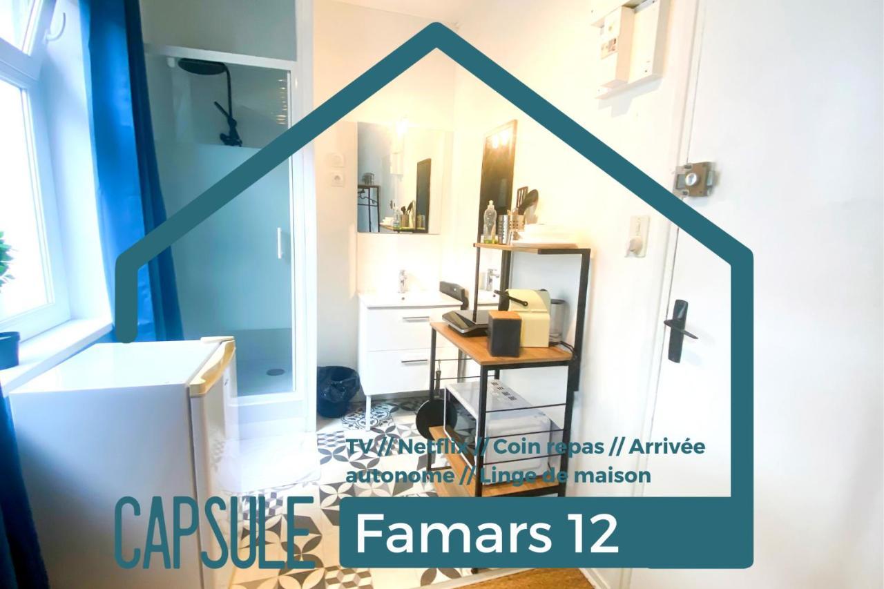 Hotel Capsule Valenciennes à Famars Extérieur photo