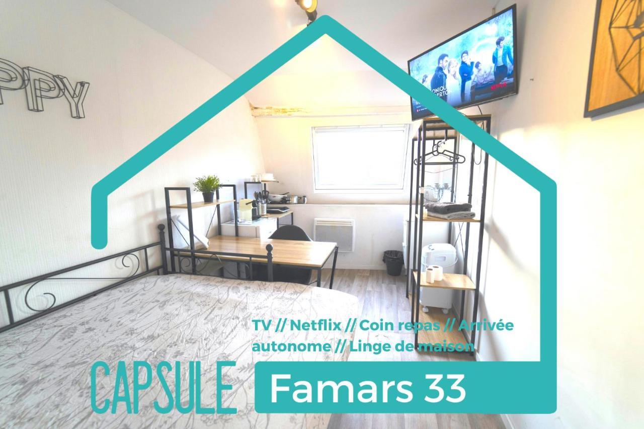 Hotel Capsule Valenciennes à Famars Extérieur photo