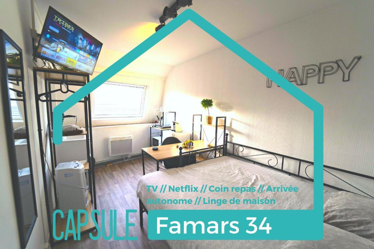 Hotel Capsule Valenciennes à Famars Extérieur photo